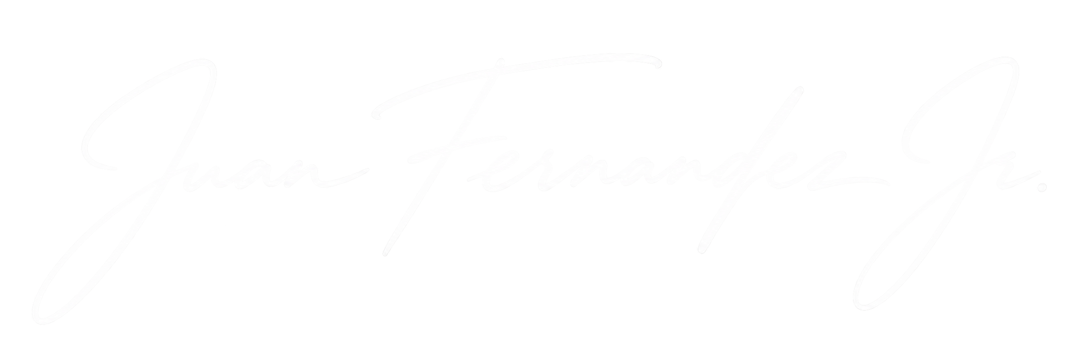 Juan Fernandez Jr. signature